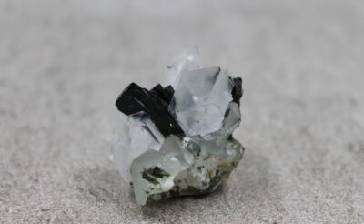 Epidote in Quartz Specimen Crystal - 57g